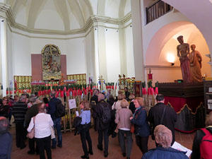 Temps de Flors 2016. Esgl&eacute;sia de Sant Lluc - Castrum dels manaies de Girona
