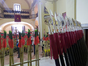 Temps de Flors 2016. Esgl&eacute;sia de Sant Lluc - Castrum dels manaies de Girona