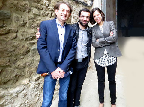 Jordi Albà i Sagué, Gustavo A. Torres Mendoza i Cristina Masferrer i Juliol, autors del projecte Món oníric