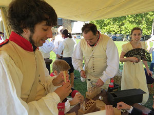 VIII Festa Reviu els Setges Napoleònics de Girona. Campament al Parc de les Ribes del Ter