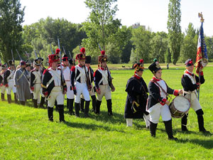 VIII Festa Reviu els Setges Napoleònics de Girona. Campament al Parc de les Ribes del Ter