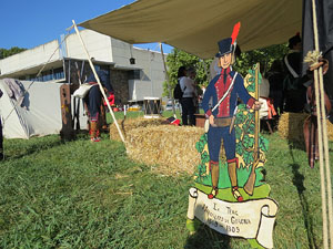 VIII Festa Reviu els Setges Napoleònics de Girona. Campament al Parc de les Ribes del Ter