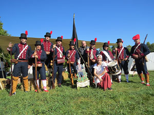 VIII Festa Reviu els Setges Napoleònics de Girona. Campament al Parc de les Ribes del Ter