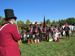 VIII Festa Reviu els Setges Napoleònics de Girona. Campament al Parc de les Ribes del Ter