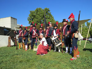 VIII Festa Reviu els Setges Napoleònics de Girona. Campament al Parc de les Ribes del Ter
