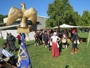 VIII Festa Reviu els Setges Napoleònics de Girona. Campament al Parc de les Ribes del Ter