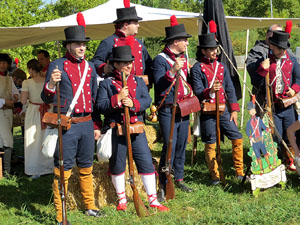 VIII Festa Reviu els Setges Napoleònics de Girona. Campament al Parc de les Ribes del Ter