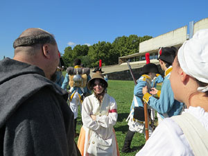 VIII Festa Reviu els Setges Napoleònics de Girona. Campament al Parc de les Ribes del Ter