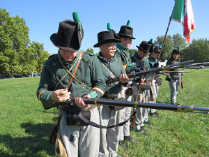 VIII Festa Reviu els Setges Napoleònics de Girona. Campament al Parc de les Ribes del Ter