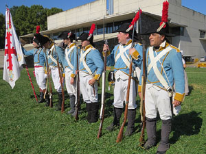 VIII Festa Reviu els Setges Napoleònics de Girona. Campament al Parc de les Ribes del Ter