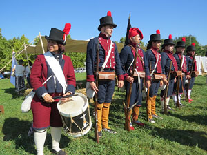VIII Festa Reviu els Setges Napoleònics de Girona. Campament al Parc de les Ribes del Ter