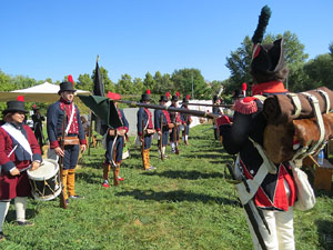 VIII Festa Reviu els Setges Napoleònics de Girona. Campament al Parc de les Ribes del Ter