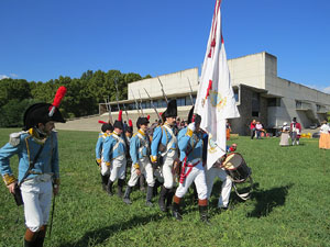 VIII Festa Reviu els Setges Napoleònics de Girona. Campament al Parc de les Ribes del Ter