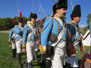 VIII Festa Reviu els Setges Napoleònics de Girona. Campament al Parc de les Ribes del Ter