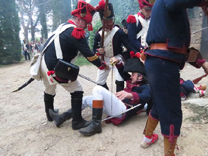 VIII Festa Reviu els Setges Napoleònics de Girona. Escena 3. Torre Gironella