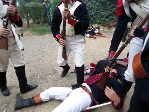 VIII Festa Reviu els Setges Napoleònics de Girona. Escena 3. Torre Gironella