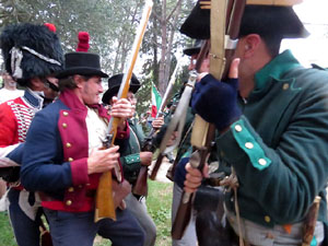 VIII Festa Reviu els Setges Napoleònics de Girona. Escena 3. Torre Gironella