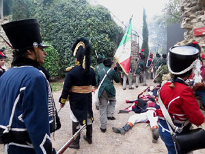VIII Festa Reviu els Setges Napoleònics de Girona. Escena 3. Torre Gironella