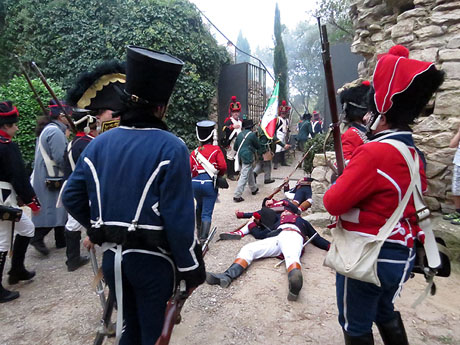 VIII Festa Reviu els Setges Napoleònics de Girona. Escena 3. Torre Gironella
