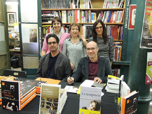 Llibreria Geli. Signatures de llibres Sant Jordi 2014