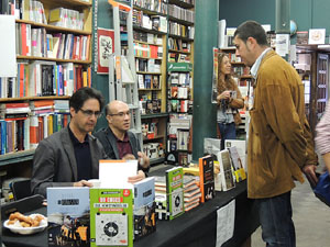 Llibreria Geli. Signatures de llibres Sant Jordi 2014