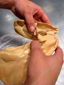 Obrint un fetge gras