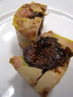 Fetge gras amb figues
