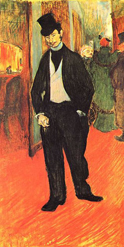 Dr. Tapié de Céleyran al hall del teatre (1894)