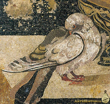 Colomí. Mosaic romà. Segle I