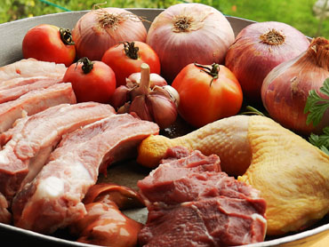 Ingredients dels macarrons a la catalana