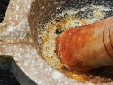 La picada per la sopa de peix