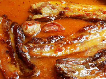 Cocció de la carn de les verdures ofegades