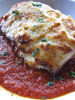 Bacallà amb musselina d'all