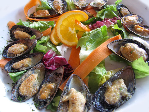 Menú d'abril. Els entrants