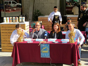 Presentació de les XXIV Jornades Gastronòmiques Pals i la cuina de l'arròs al  Mercat del Lleó