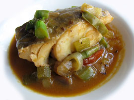 Bubbles Gastrobar. Estofat de bacallà amb verdures