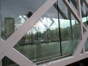 Desmuntatge de l'espai gastronòmic El Vol