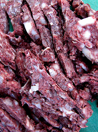 Botifarra negra preparada