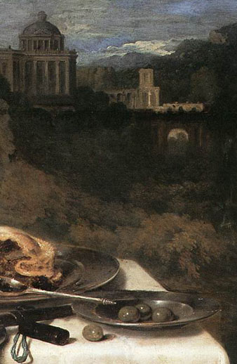 Natura morta amb olives. Willem Claeszoon Heda. Oli sobre taula, 1634