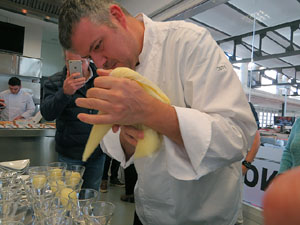 Presentació de les XI Jornades gastronòmiques de la tòfona 2017 a l'Aula Gastronòmica del Mercat del Lleó