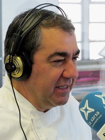 Toni Vallory, president de Girona Bons Fogons, durant la presentaci&oacute; de les XI Jornades de la T&ograve;fona