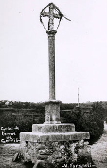 Creu de terme de Cervià. 1911-1936