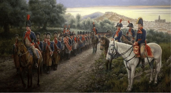 Teodoro Reding a la batalla de Bail&eacute:n (19 de juliol de 1808)