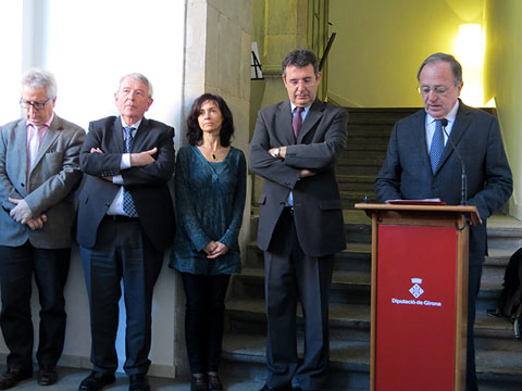 Parlament del president de la Diputació Joan Giraut