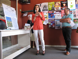 Espriu al Mercat del Lle&oacute; de Girona