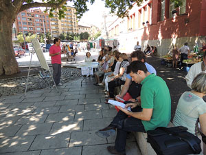 Espriu al Mercat del Lleó de Girona