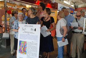 Espriu al Mercat del Lle&oacute; de Girona