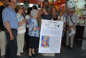Espriu al Mercat del Lle&oacute; de Girona