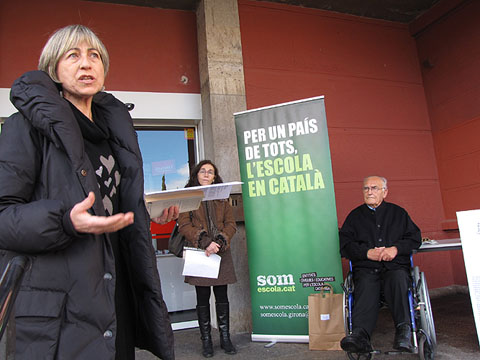 Presentació de l'activitat al Mercat del Lleó