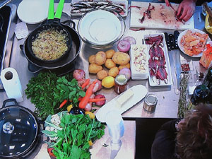 Mercat del Lle&oacute;. Sessi&oacute; de cuina a l'Aula Gastron&ograve;mica a c&agrave;rrec del xef Nir Zook
